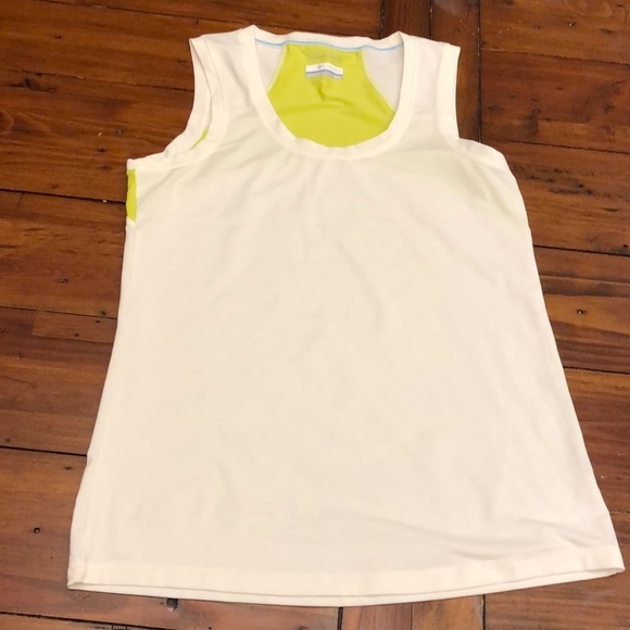 Columbia tank white with yellow. - Picture 1 of 4